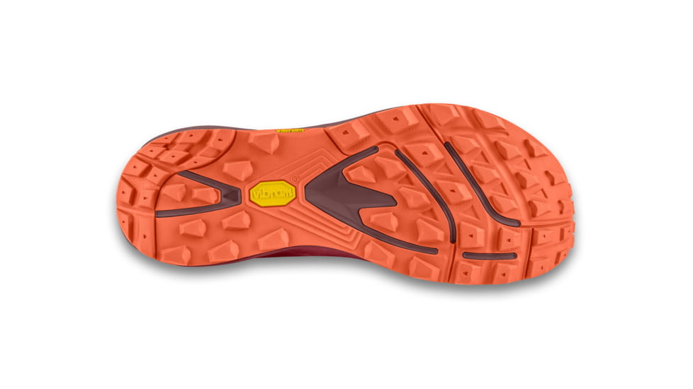 Topo Athletic W-Ultraventure 2 Trailrunning Shoes - Womens, Berry / Orange, 10, W043-100-BERORG