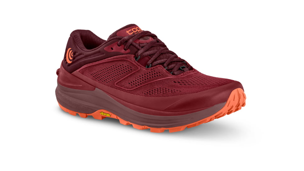 Topo Athletic W-Ultraventure 2 Trailrunning Shoes - Womens, Berry / Orange, 10, W043-100-BERORG
