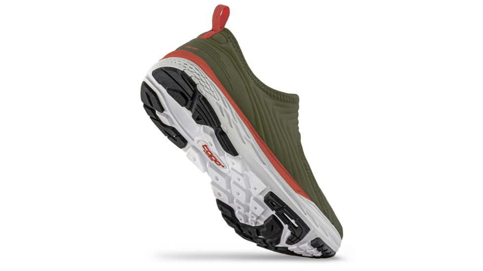 Topo Athletic W-Vibe Trailrunning Shoes - Womens, Olive / Orange, 6, W041-060-OLVORG