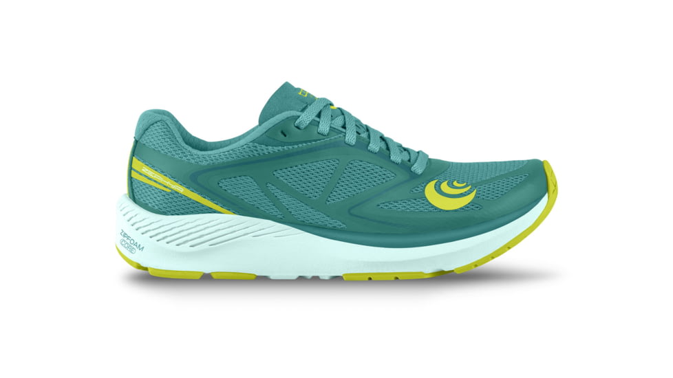 Topo Athletic W-Zephyr Trailrunning Shoes - Womens, Teal / Lime, 12, W037-120-TEALIM