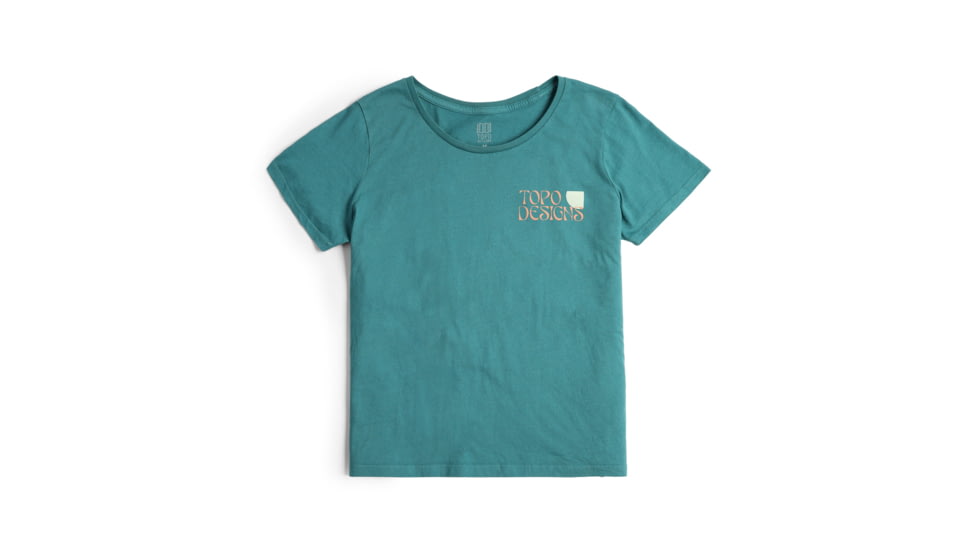 Topo Designs Canyons Tee - Womens - Final Sale, 7145793454133