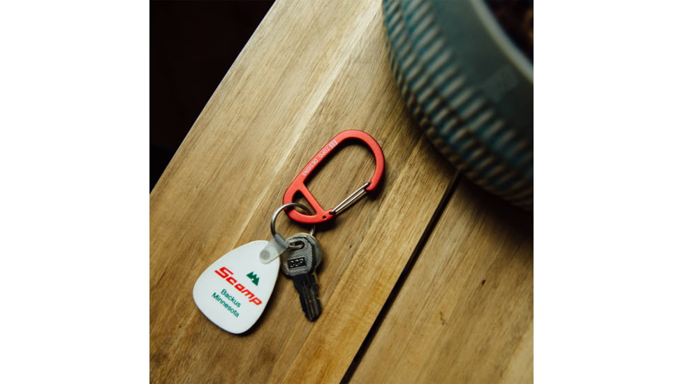 Topo Designs Carabiner, 3 Pack, Black/Red/Blue, 6561947287605