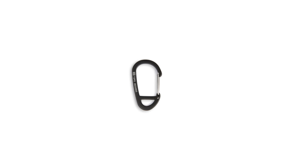Topo Designs Carabiner, 3 Pack, Black/Red/Blue, 6561947287605