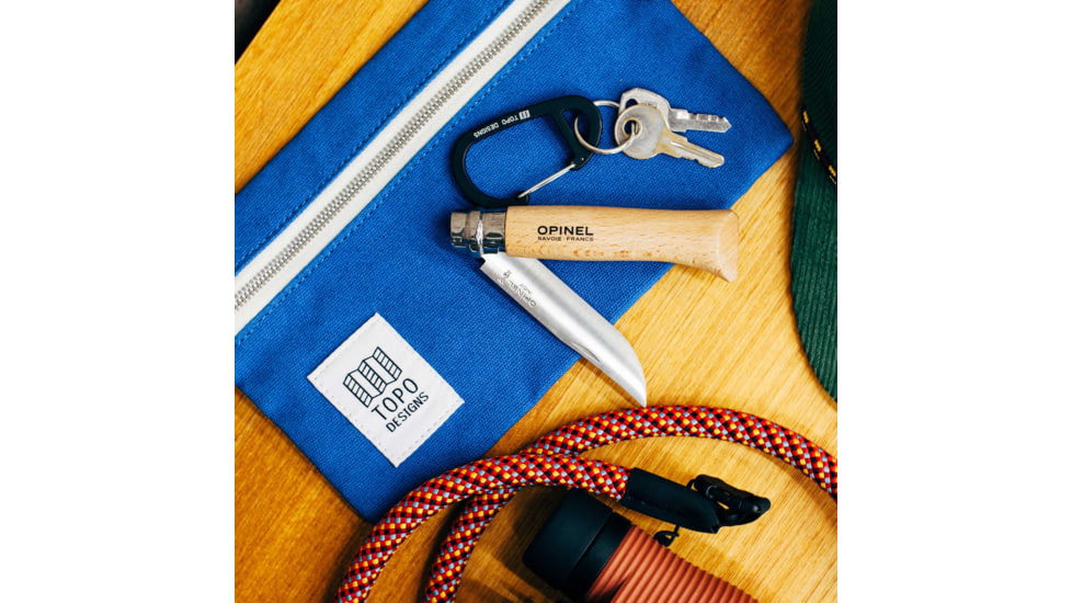 Topo Designs Carabiner, 3 Pack, Black/Red/Blue, 6561947287605