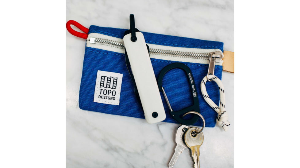 Topo Designs Carabiner, 3 Pack, Black/Red/Blue, 6561947287605