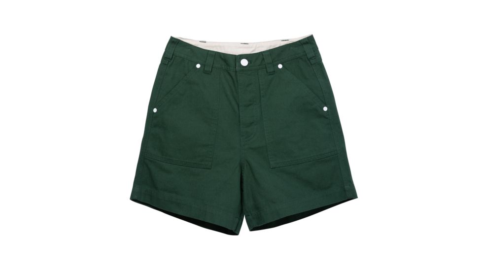 Topo Designs Chore Shorts - Womens, Forest, 10, TDWCRSS19FR10