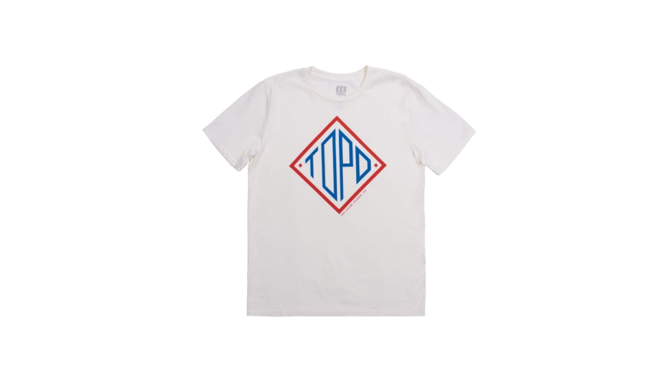 Topo Designs Diamond Tee - Mens, 2XS, Black, 337026973