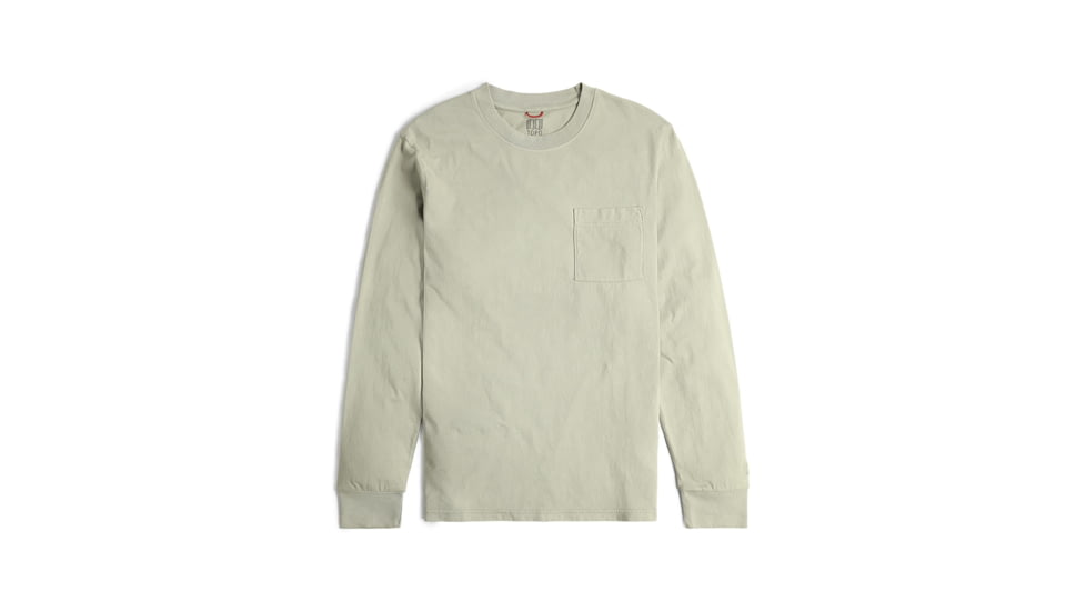 Topo Designs Dirt Pocket Tee Long Sleeve - Mens 7E129510, 112307001975