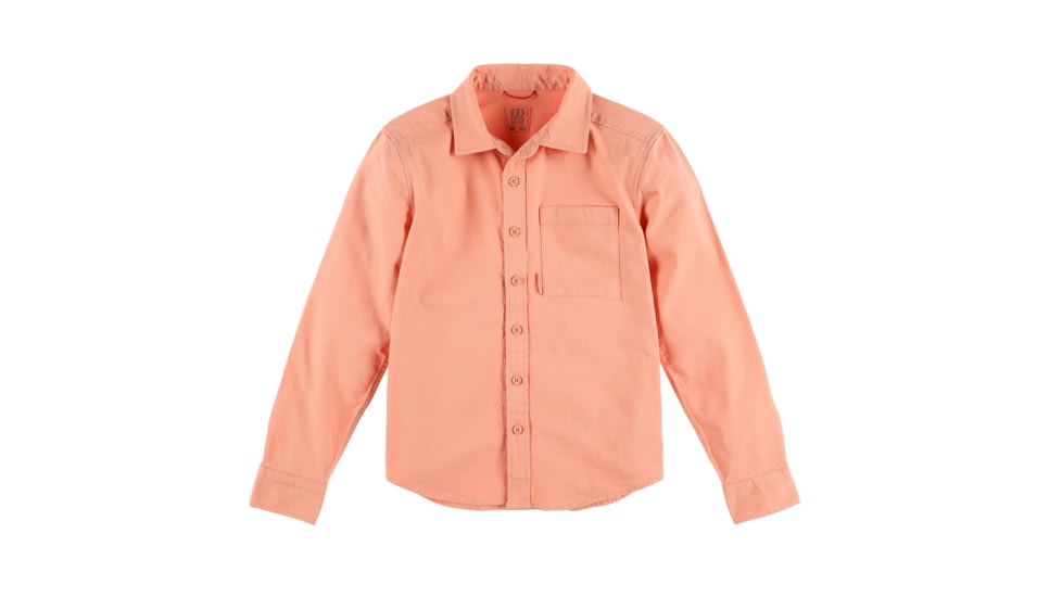 Topo Designs Dirt Shirt - Womens, Peach, 7090235408437