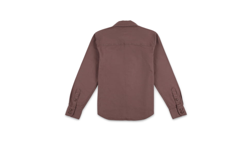 Topo Designs Dirt Shirt - Womens, Extra Small, Brick, 657301045301