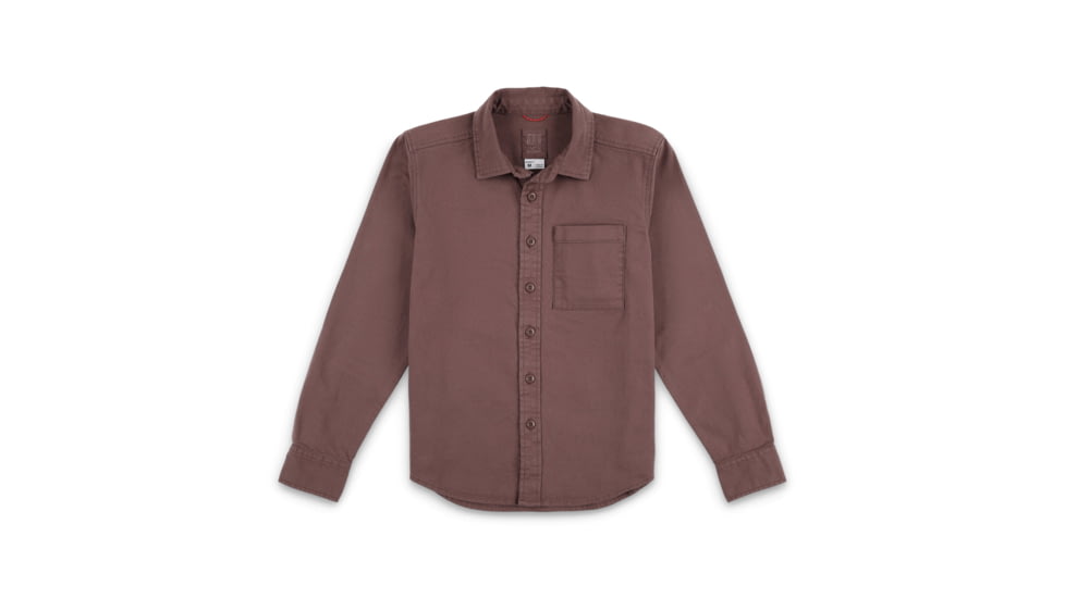 Topo Designs Dirt Shirt - Womens, Extra Small, Brick, 657301045301