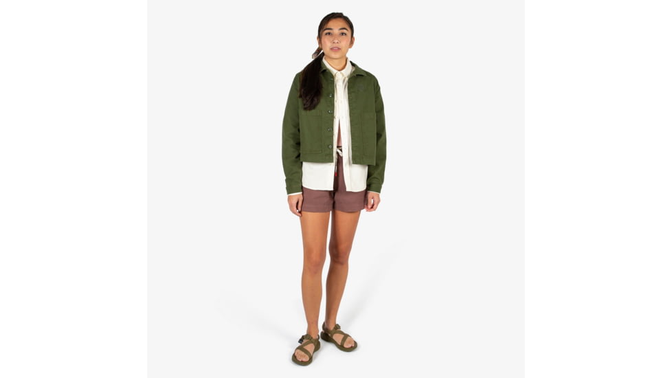 Topo Designs Dirt Shorts - Womens, Extra Small, Peach, 5027438231605