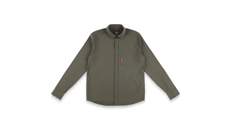 Topo Designs Global Shirt - Mens, Olive, 6658219638837