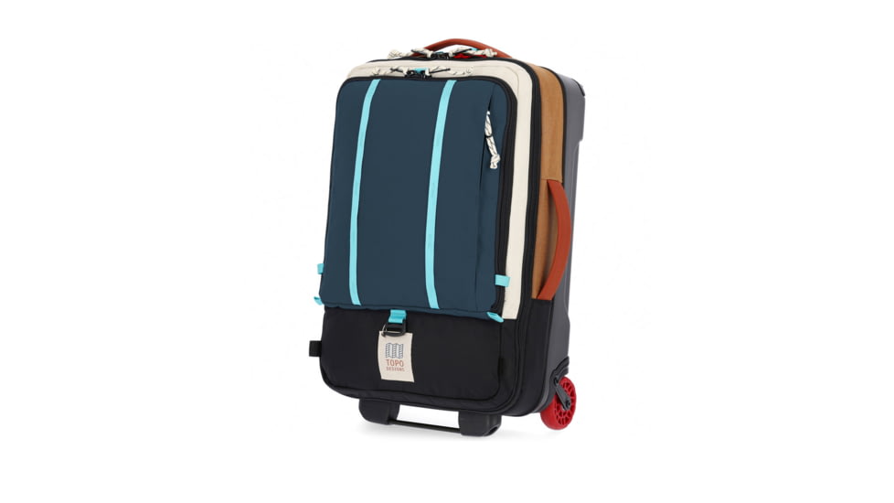 Topo Designs Global Travel Bag Roller, Desert Palm/Pond Blue, 4436865384501