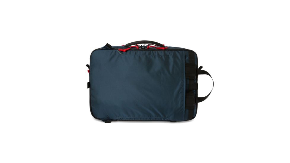 Topo Designs Global Travel Briefcase 3-Day Backpack, 23l, 15in Laptop Compartment, Removable Shoulder Strap, Navy TDGB3F19NV