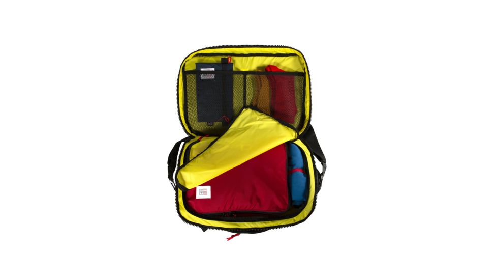 Topo Designs Global Travel Briefcase 3-Day Backpack, 23l, 15in Laptop Compartment, Removable Shoulder Strap, Navy TDGB3F19NV