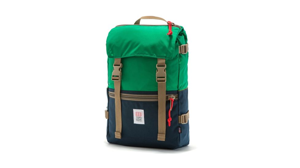 Topo Designs Rover Pack, Kelly/Navy, TDRP013NV/KG