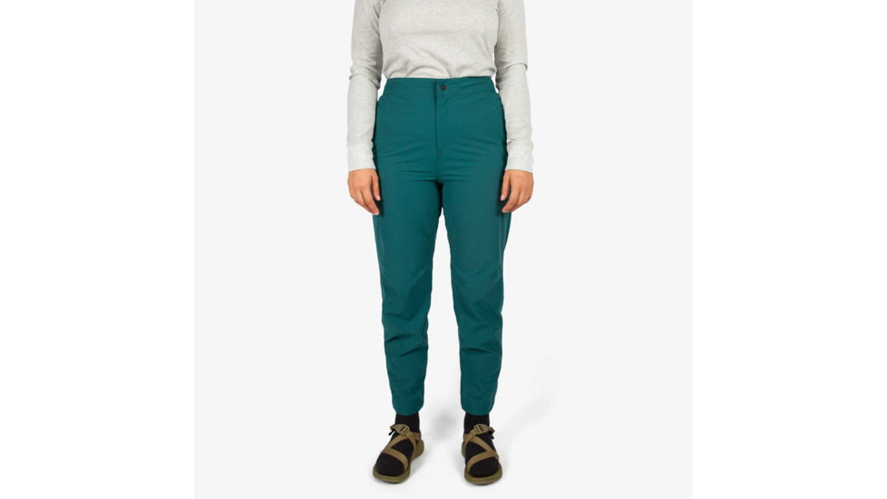Topo Designs Lightweight Tech Pants - Womens, Juniper, XS, 7090299830325