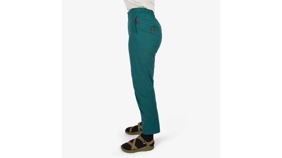 Topo Designs Lightweight Tech Pants - Womens, Juniper, XS, 7090299830325