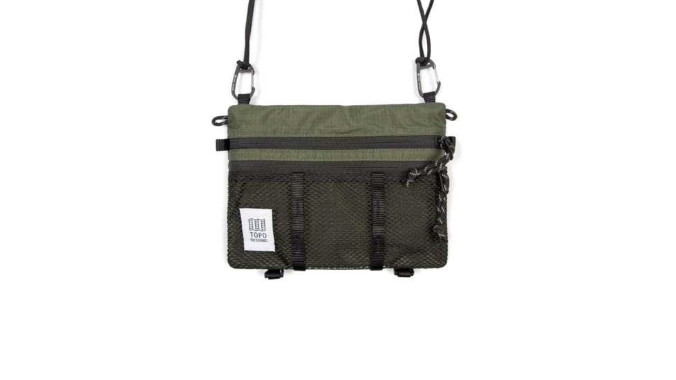 Topo Designs Mountain Accessory Shoulder Bsags, Olive, 7090310283317
