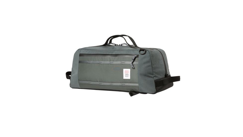 Topo Designs Mountain Duffel Bag, 40L, Charcoal, 40L, TDMMDS18CH