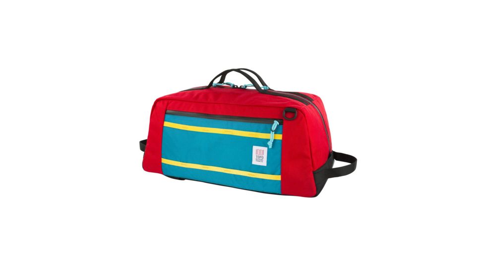 Topo Designs Mountain Duffel Bag, 40L, Red, 40L, TDMMDF17RD