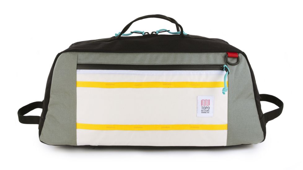 Topo Designs Mountain Duffel, Silver, 40L, TDMMDF17SL