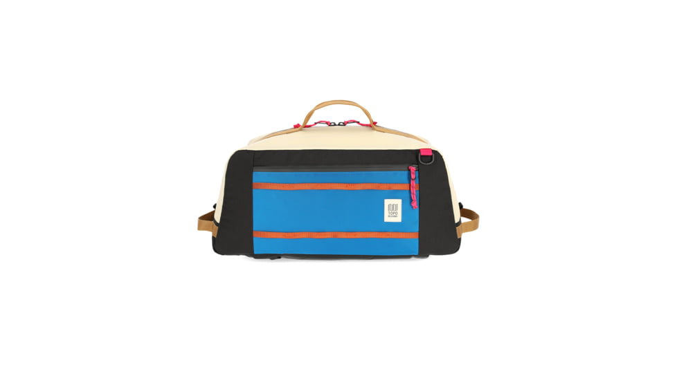 Topo Designs Mountain Duffels, Bone White/Blue, 7090314477621