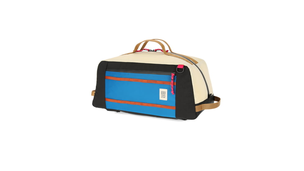 Topo Designs Mountain Duffels, Bone White/Blue, 7090314477621