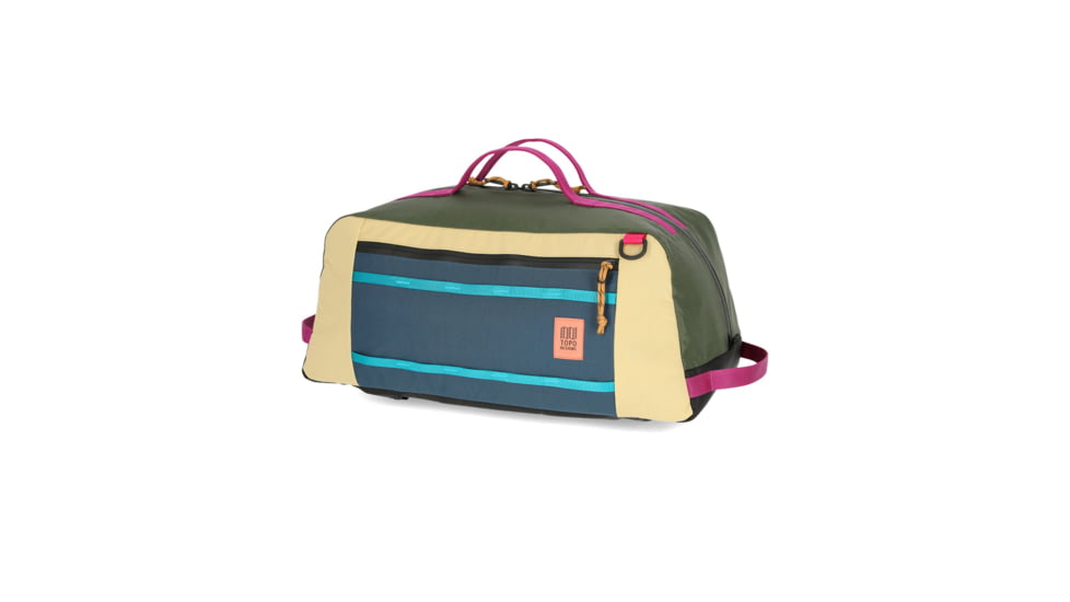 Topo Designs Mountain Duffels, Burgundy/Dark Khaki, 10908226055