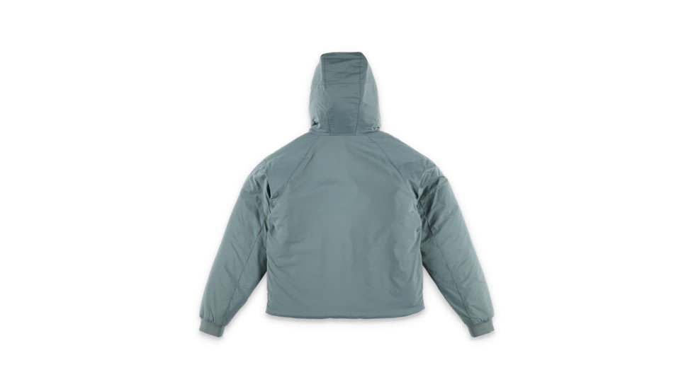 Topo Designs Mountain Puffer Hoodie - Womens, Extra Small, Black, 6935285530677