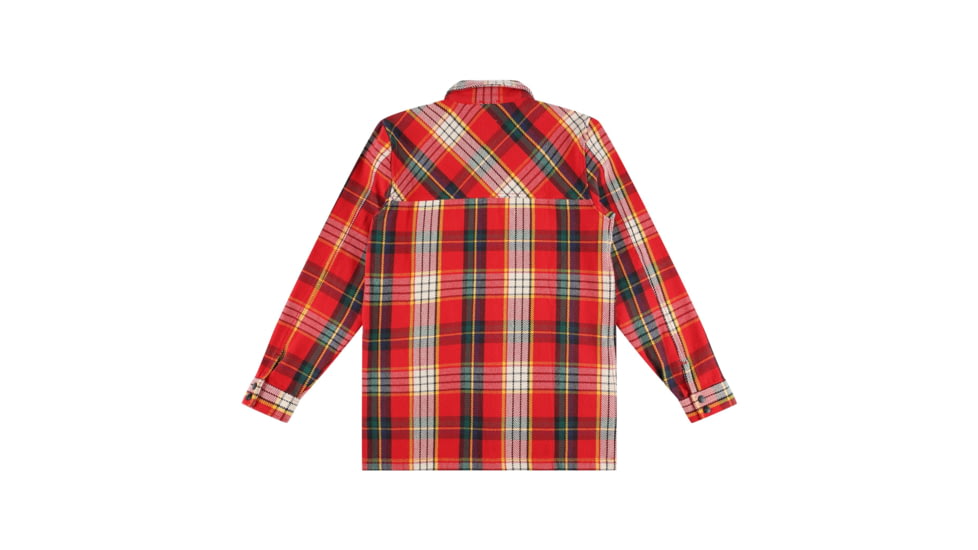 Topo Designs Mountain Shirt Jacket - Womens, Red/Yellow Plaid, XS, 7090390401077