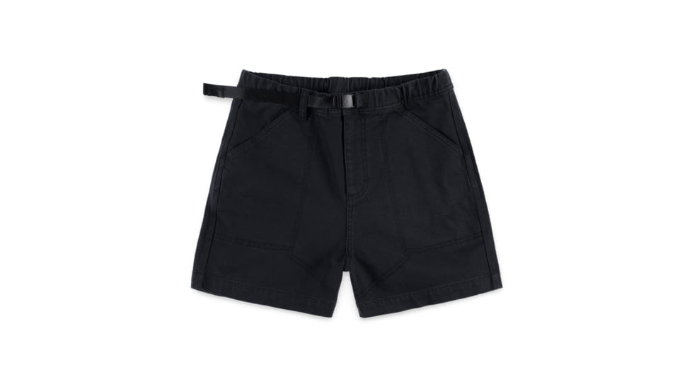 Topo Designs Mountain Shorts - Womens, Black, 1523837108277