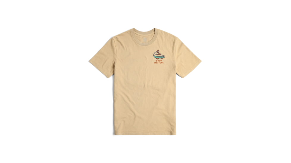 Topo Designs Poudre River Tee - Mens - Final Sale, 7350479061045