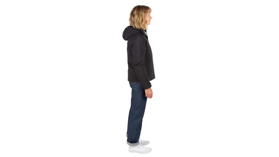 Topo Designs Puffer Hoodie - Womens, Black, Medium, TDWPHF18BKMD