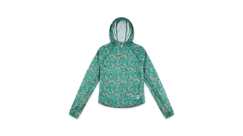 Topo Designs River Hoodie - Womens, Natural Terrazzo, 6960140517429