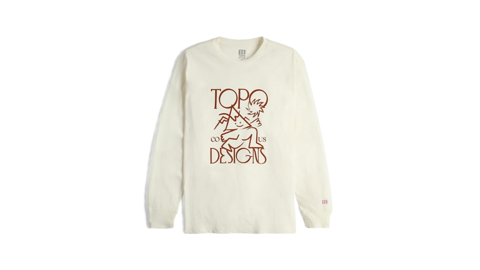 Topo Designs Roamer Tee Long Sleeve - Mens C62A016E, 412409101975