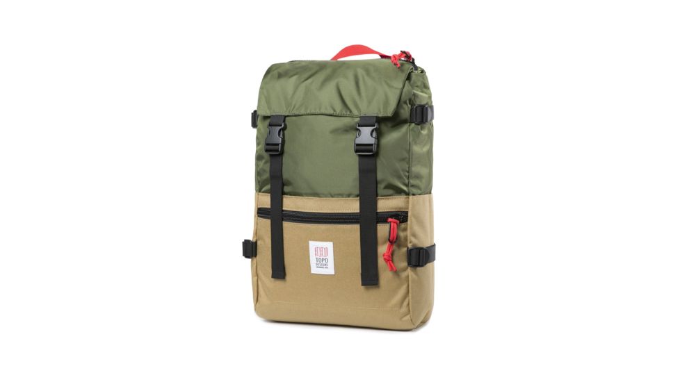 Topo Designs Rover Pack, 20L, Olive/Khaki, TDRPS18OL/KH
