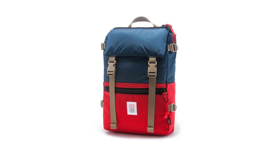 Topo Designs Rover Pack, Navy/Red, TDRP013RD/NV