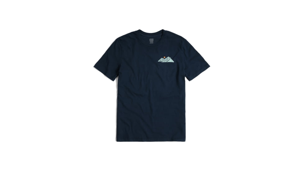 Topo Designs Rugged Peaks Tee - Mens - Final Sale 67D0D004, 411402410965