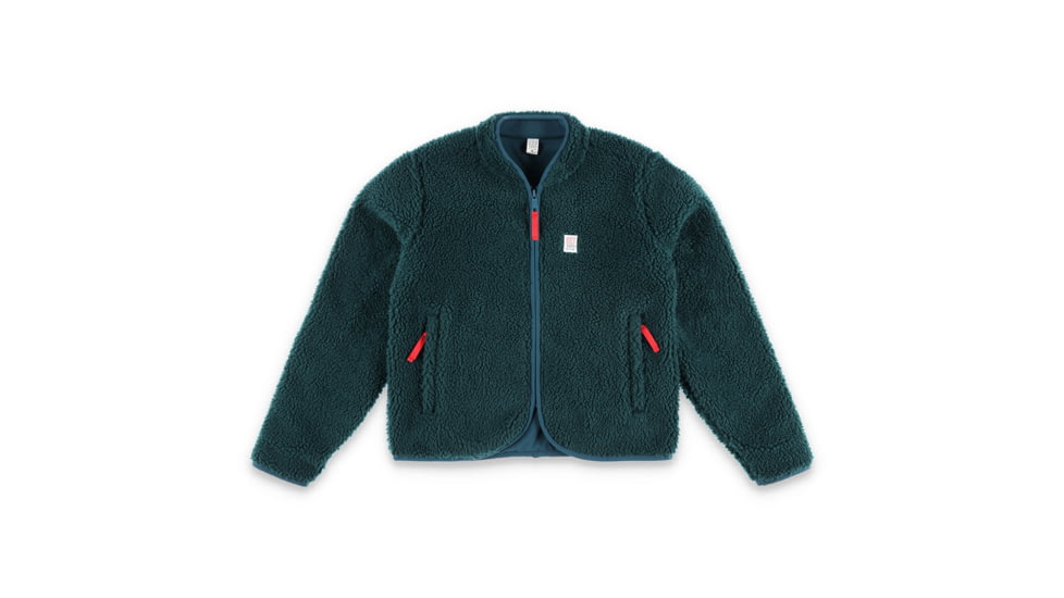 Topo Designs Sherpa Jacket - Womens, Extra Small, Black, 1395173163061