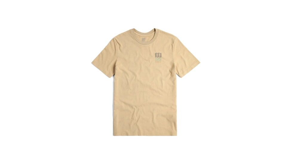 Topo Designs Small Original Logo Tee - Mens - Final Sale 3F08D64A, 411307271970