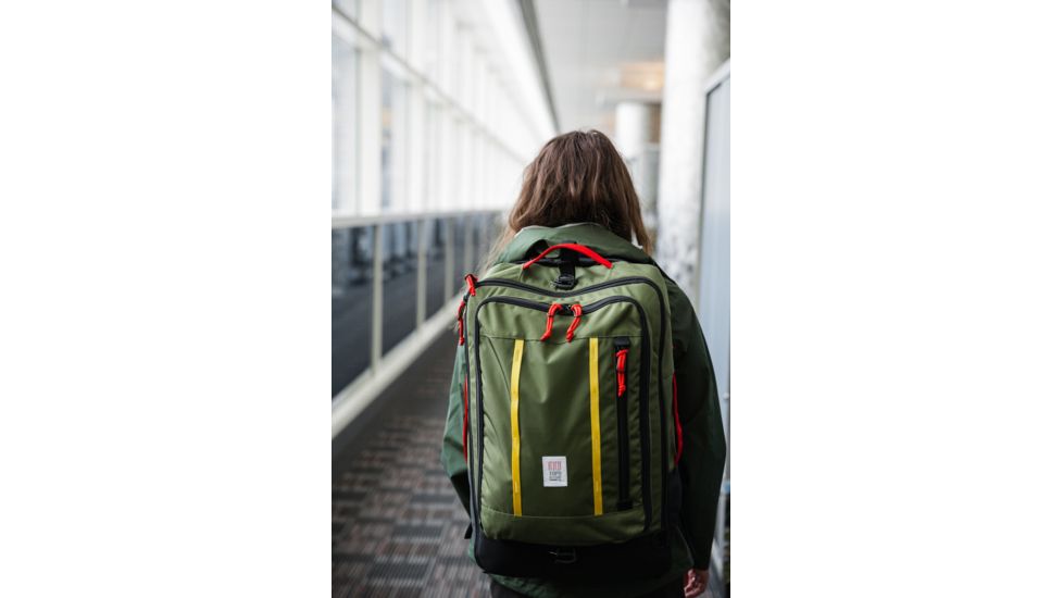 Topo Designs Travel Bag, Olive, 40L, TDTVB40F18OL/BL