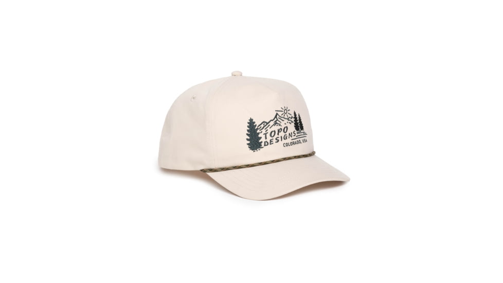 Topo Designs Twill Rope Cap - Mountain Scene, 8083042304053