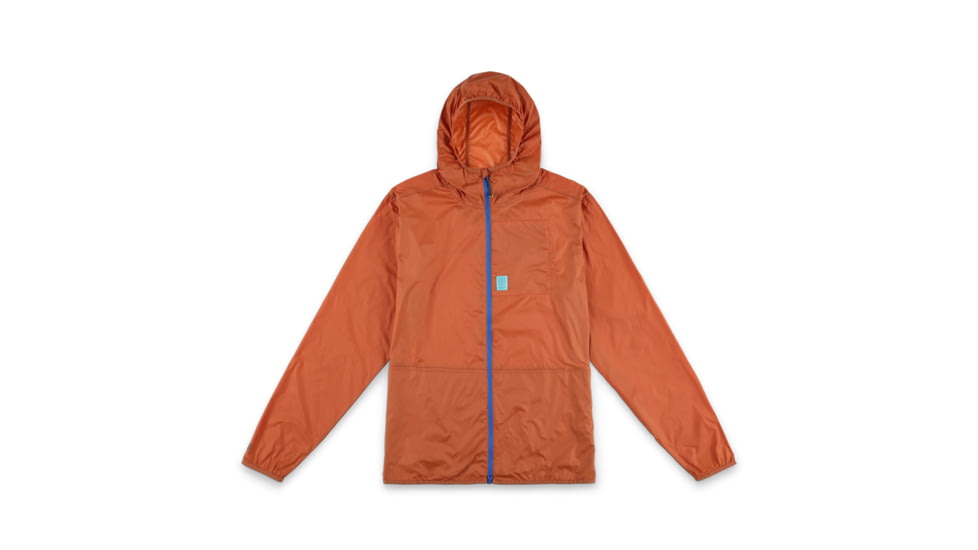 Topo Designs Ultralight Jacket - Mens, Brick, S, 7090450268213