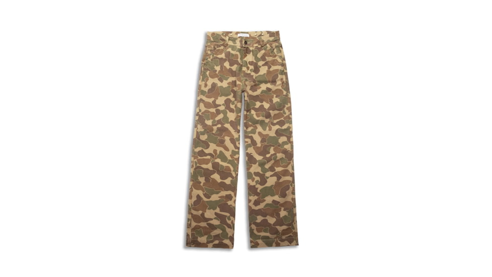Topo Designs Utility Pants Duck Camo - Womens, 7972309237813