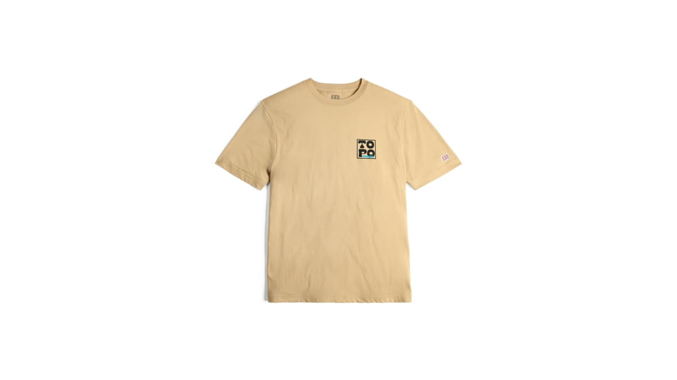 Topo Designs Virtual Peak Tee - Mens 3080D8EF, 412404271985