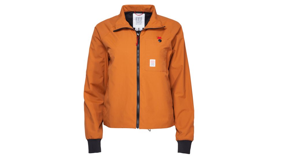 Topo Designs Wind Jacket - Womens, Clay, Small, TDWWDJS19CLSM