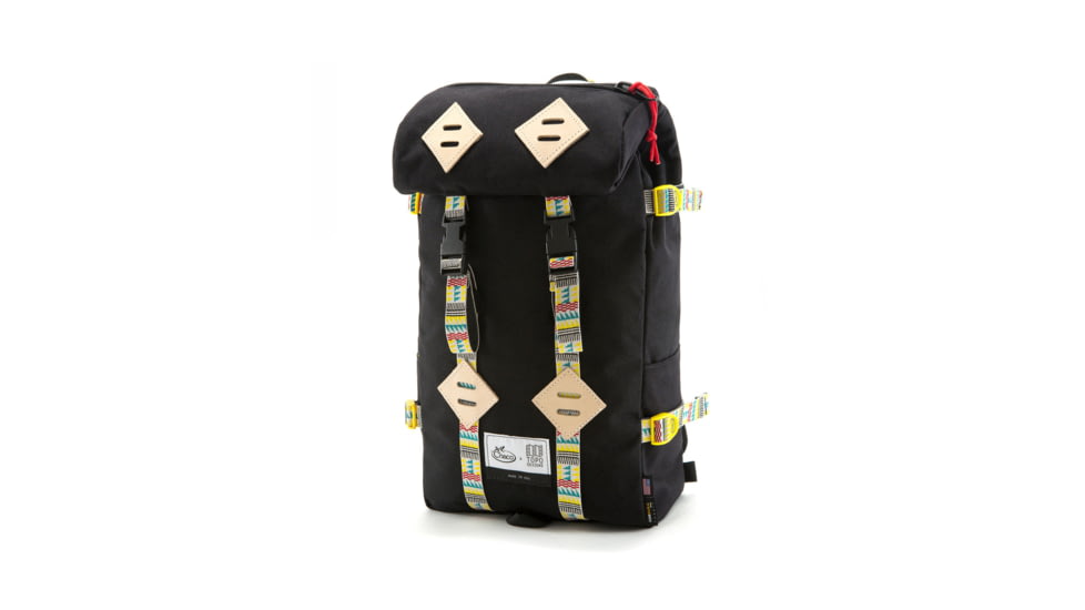 Topo Designs X Chaco Klettersack, 22.4L, Black, 5661585479