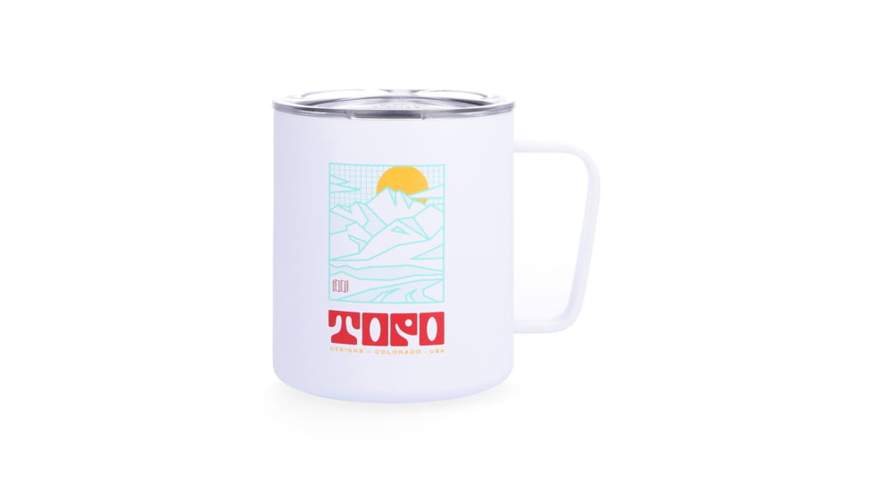 Topo Designs X Miir Camp Mug, Tidal Blue Sunrise, 12oz, 11357108231